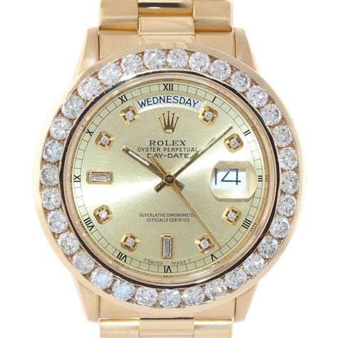 rolex diamond bezel